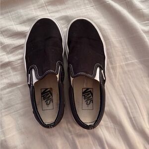 Vans Classic Black Slip-On Shoes